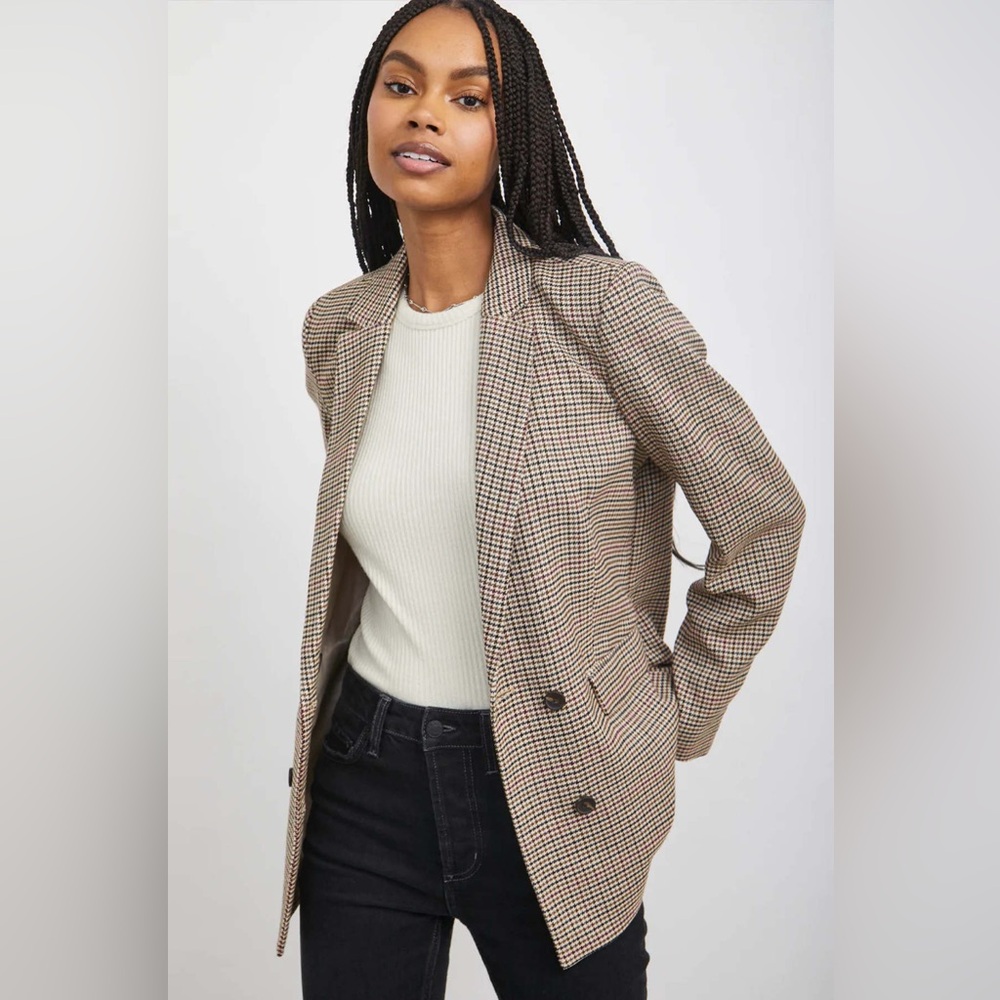 NWT Rails Jac Blazer in Cambridge Plaid